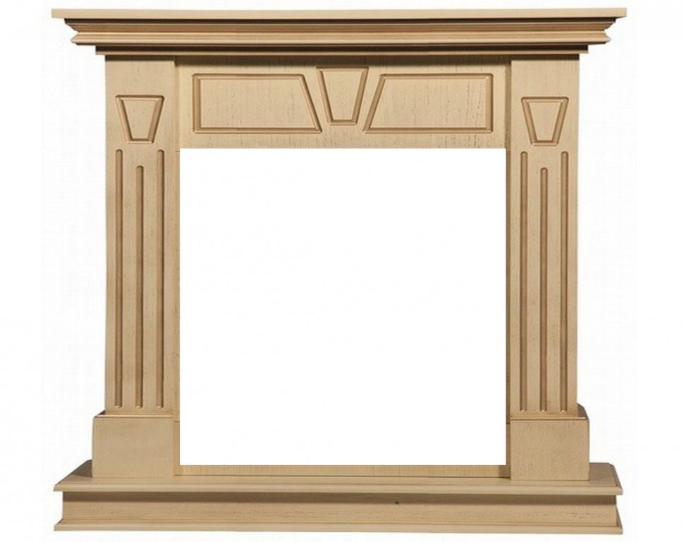 Портал Interflame Берта бежевый под очаг Foton 23 LED FX