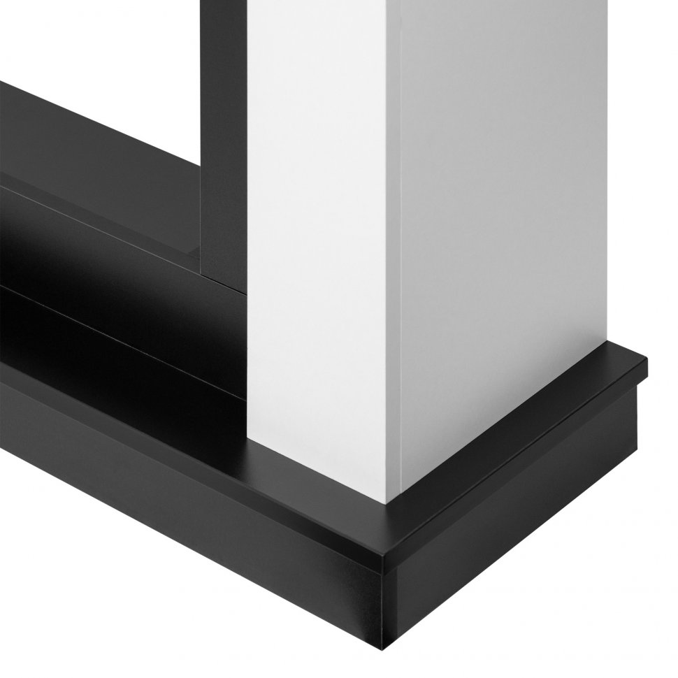 Каминокомплект Firelight Canto Long с очагом Electrolux Infinity EFP/P-1600ULS белый/черный