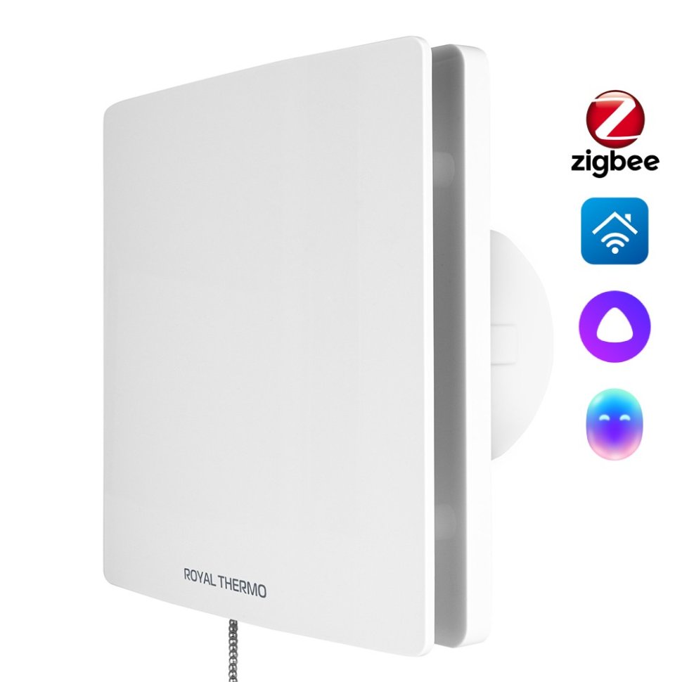 Вентилятор вытяжной Royal Thermo RAFS 120 P Sunset с тяговым выключателем