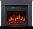 Каминокомплект Royal Flame Bergen SFT с очагом Jupiter FX New серый графит (разборный)