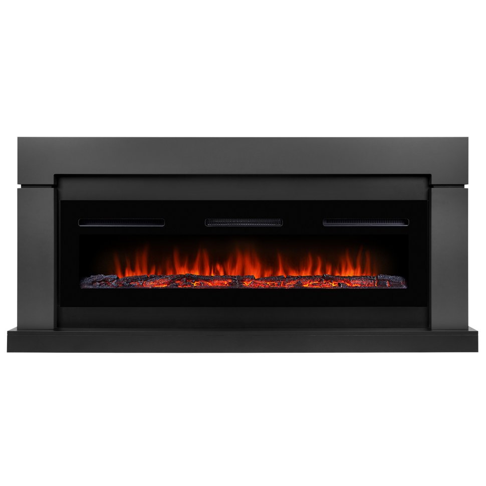 Каминокомплект Firelight Lindos Long с очагом Electrolux Infinity EFP/P-1600ULS графит