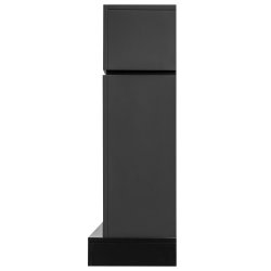 Каминокомплект Firelight Lindos Long с очагом Electrolux Infinity EFP/P-1600ULS графит