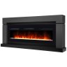 Каминокомплект Firelight Lindos Long с очагом Electrolux Infinity EFP/P-1600ULS графит