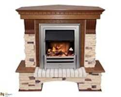 Электрический камин Dimplex Pierre Luxe угловой с очагом Cassete 600