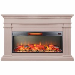 Каминокомплект Interflame Грейс с очагом Foton 42 LED FX QZ бежевый