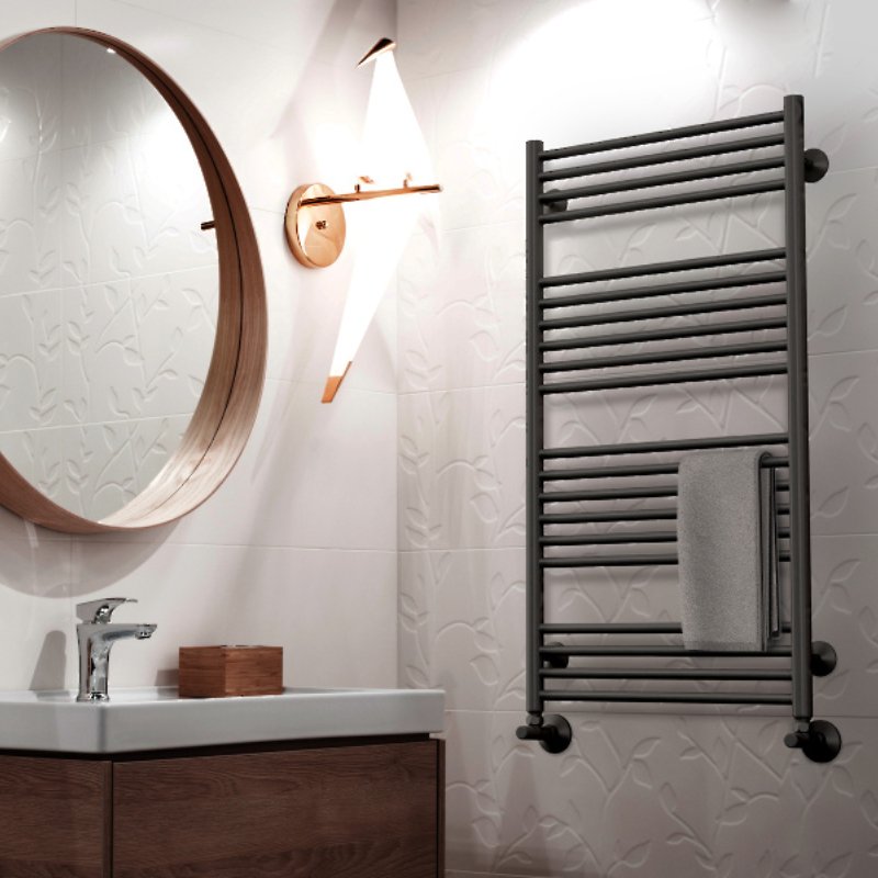 Электрический полотенцесушитель Royal Thermo Casa П18 500х1000 черный