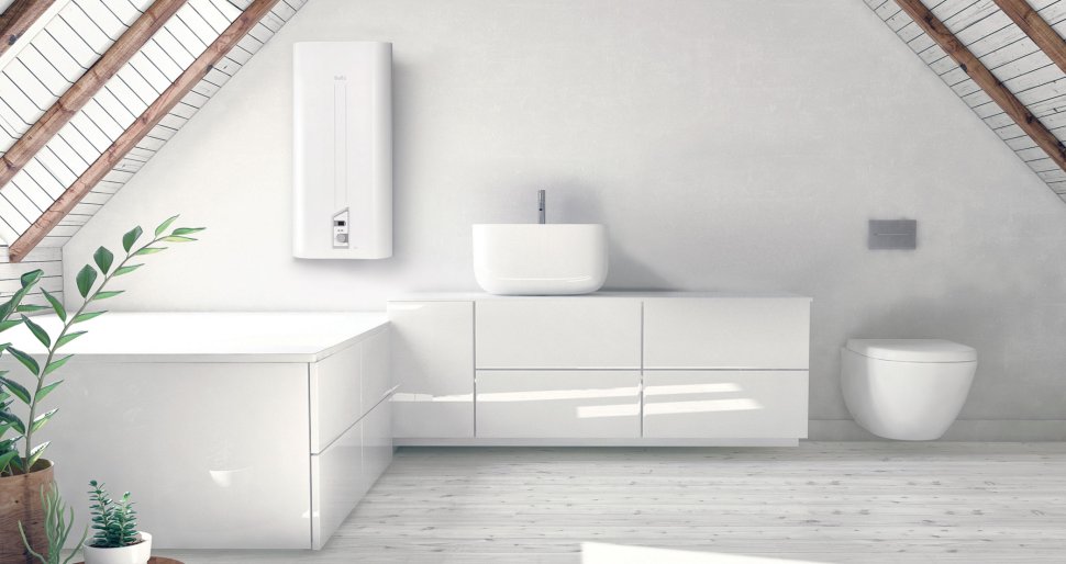 Накопительный водонагреватель Ballu BWH/S 100 Smart WiFi DRY+