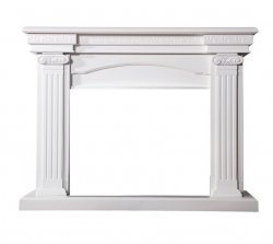 Портал Interflame Афина под очаг Antares 33 белый
