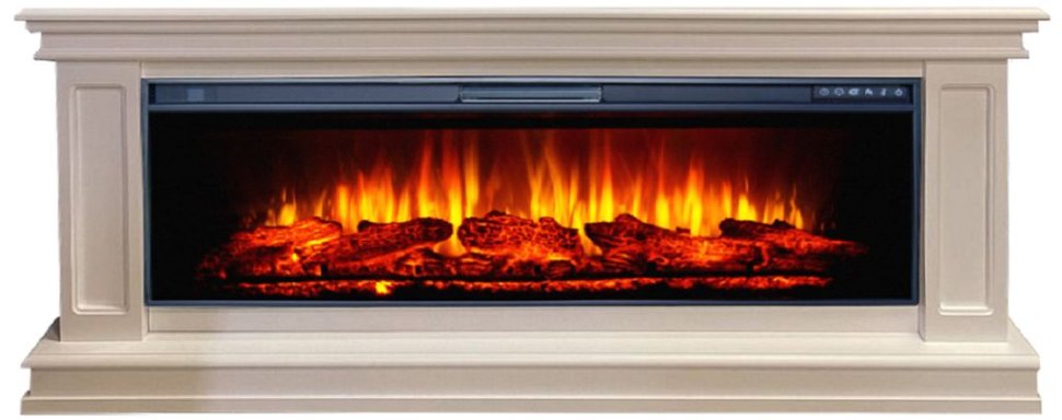 Каминокомплект Interflame Стаффорд с очагом FreeSpace 60 LED FX QZ бежевый