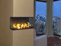 Биокамин торцевой Zefire Standart 900