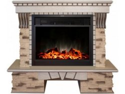 Каминокомплект RealFlame Sorento 25,5 с очагом MoonBlaze S LUX Black