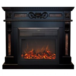Каминокомплект RealFlame Corsica 26 AO с очагом MoonBlaze LUX Black