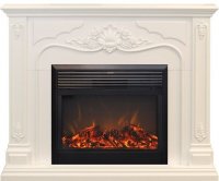 Каминокомплект RealFlame Victoria 26 WT с очагом MoonBlaze LUX Black