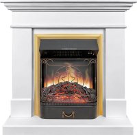 Каминокомплект Royal Flame California STD CRM (Разборный) с очагом Majestic FX M Black RC санд сноу