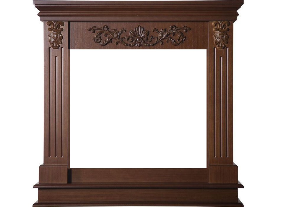 Портал Interflame Берта Люкс средний дуб под очаг Foton 23 LED FX