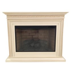 Каминокомплект Interflame Тайлер бежевый с очагом Foton 21-33 LED FX QZ