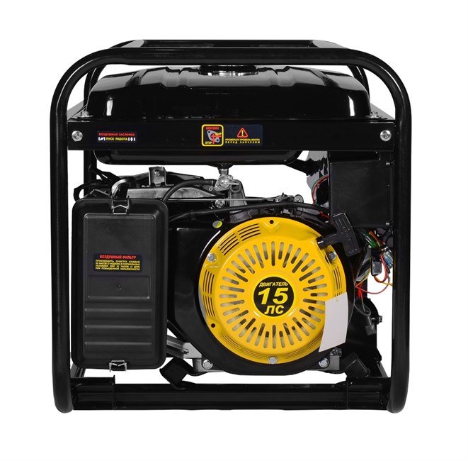 Бензиновый электрогенератор Huter DY8000LX