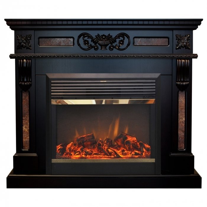 Каминокомплект RealFlame Corsica 26 AO с очагом MoonBlaze LUX Brass