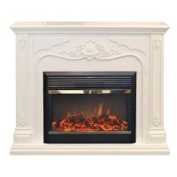 Каминокомплект RealFlame Victoria 26 WT с очагом MoonBlaze LUX Brass