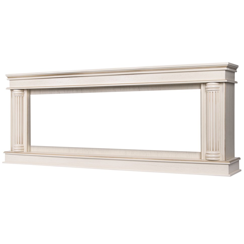 Портал Firelight Olympia 60 слоновая кость с золотой патиной