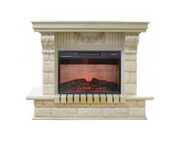 Каминокомплект RealFlame Gracia 25'5/24 WT с очагом Irvine 24