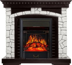 Каминокомплект Royal Flame Glasgow с очагом Majestic FX Black