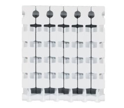 Алюминиевый радиатор отопления Fondital 500/100 Calidor Super B4 (6 секций)