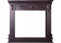 Портал Interflame Берта Люкс махагон под очаг Foton 23 LED FX