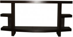 Портал Interflame Лонг темный дуб под очаг Panoramic 33W LED FX