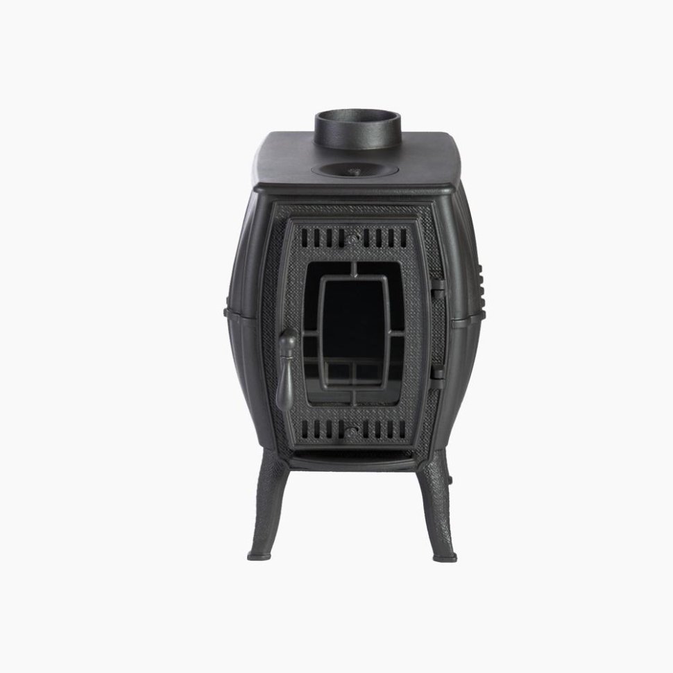 Печь-камин отопительно-варочная PROMetall Бахтинка серый