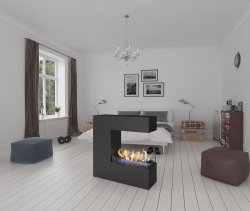 Биокамин напольный Zefire Magnate