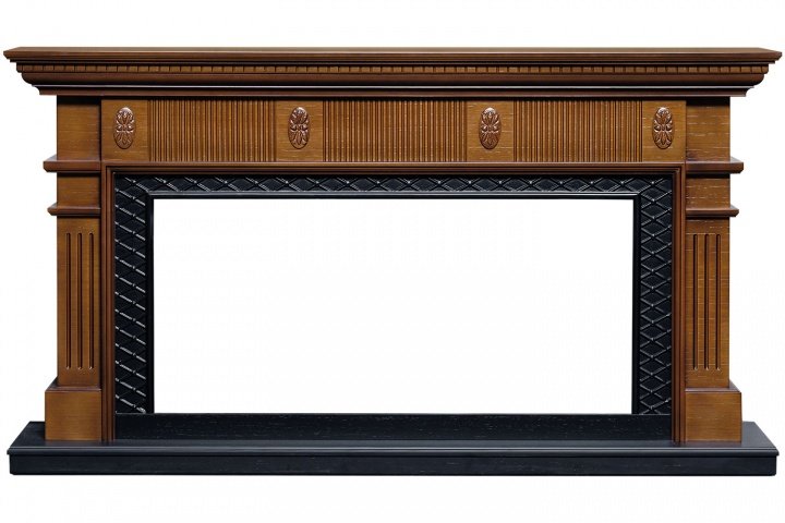 Портал Royal Flame Carlyle под очаг Vision 42 орех с черным