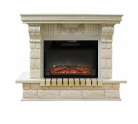 Каминокомплект RealFlame Gracia 25'5/24 WT с очагом Kendal 24