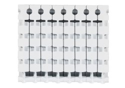 Алюминиевый радиатор отопления Fondital 500/100 Calidor Super B4 (8 секций)