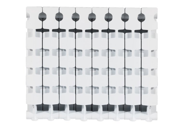 Алюминиевый радиатор отопления Fondital 500/100 Calidor Super B4 (8 секций)