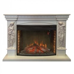 Каминокомплект RealFlame Diva 33 WT с очагом Firespace 33 S IR