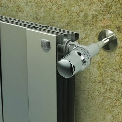 Биметаллический радиатор отопления Royal Thermo PianoForte 500 VD 8 секций Silver Satin