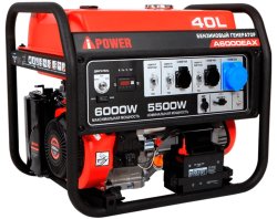 Бензиновый генератор A-iPower A6500EAX