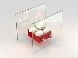 Настольный биокамин Lux Fire Токио M КН-0016-03