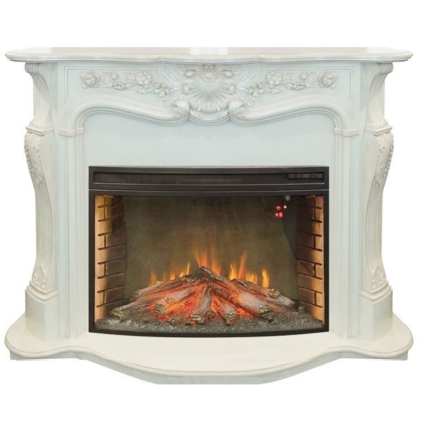 Каминокомплект RealFlame Ellada 33 WT с очагом Firespace 33 S IR