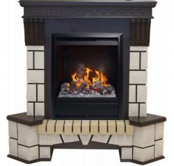 Каминокомплект RealFlame Stone new STD/EUG с очагом 3D Olympic