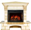Каминокомплект Royal Flame Pierre Luxe шампань угловой c очагом Dioramic 25 FX