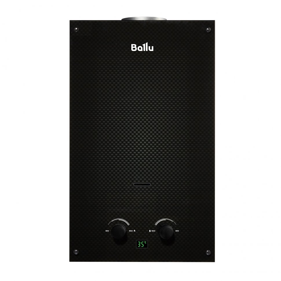 Водонагреватель проточный газовый Ballu GWH 10 Fiery Glass Carbon