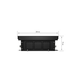 Внутрипольный конвектор Royal Thermo Atrium 75/200/1600-DG-U-DB