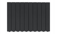Алюминиевый радиатор отопления Fondital 500/100 Blitz Super B4  Black Coffee 10 секций