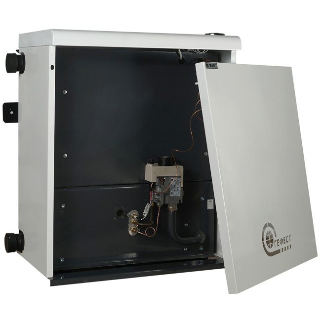 Парапетный газовый котел Гефест КС ГВ-16С с трубой