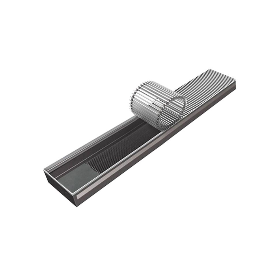 Внутрипольный конвектор КЗТО Бриз 200*80*1500 U 5Ал 12