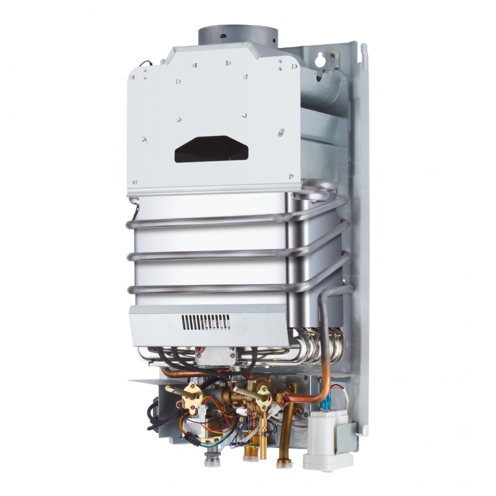 Водонагреватель проточный газовый Ballu GWH 10 Fiery Glass Lime