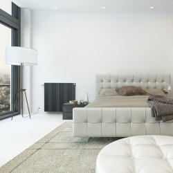 Биметаллический радиатор отопления Royal Thermo PianoForte 500 12 секций Noir Sable