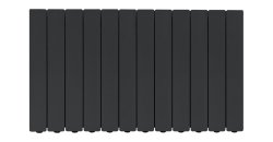 Алюминиевый радиатор отопления Fondital 500/100 Blitz Super B4  Black Coffee 12 секций